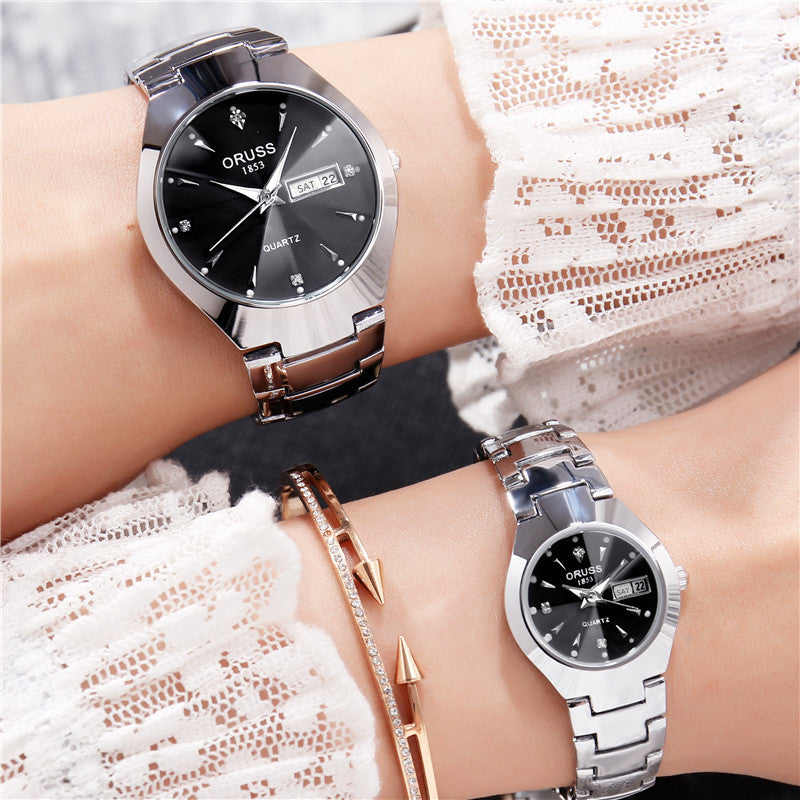 Elegant Couple Watches Gift Set