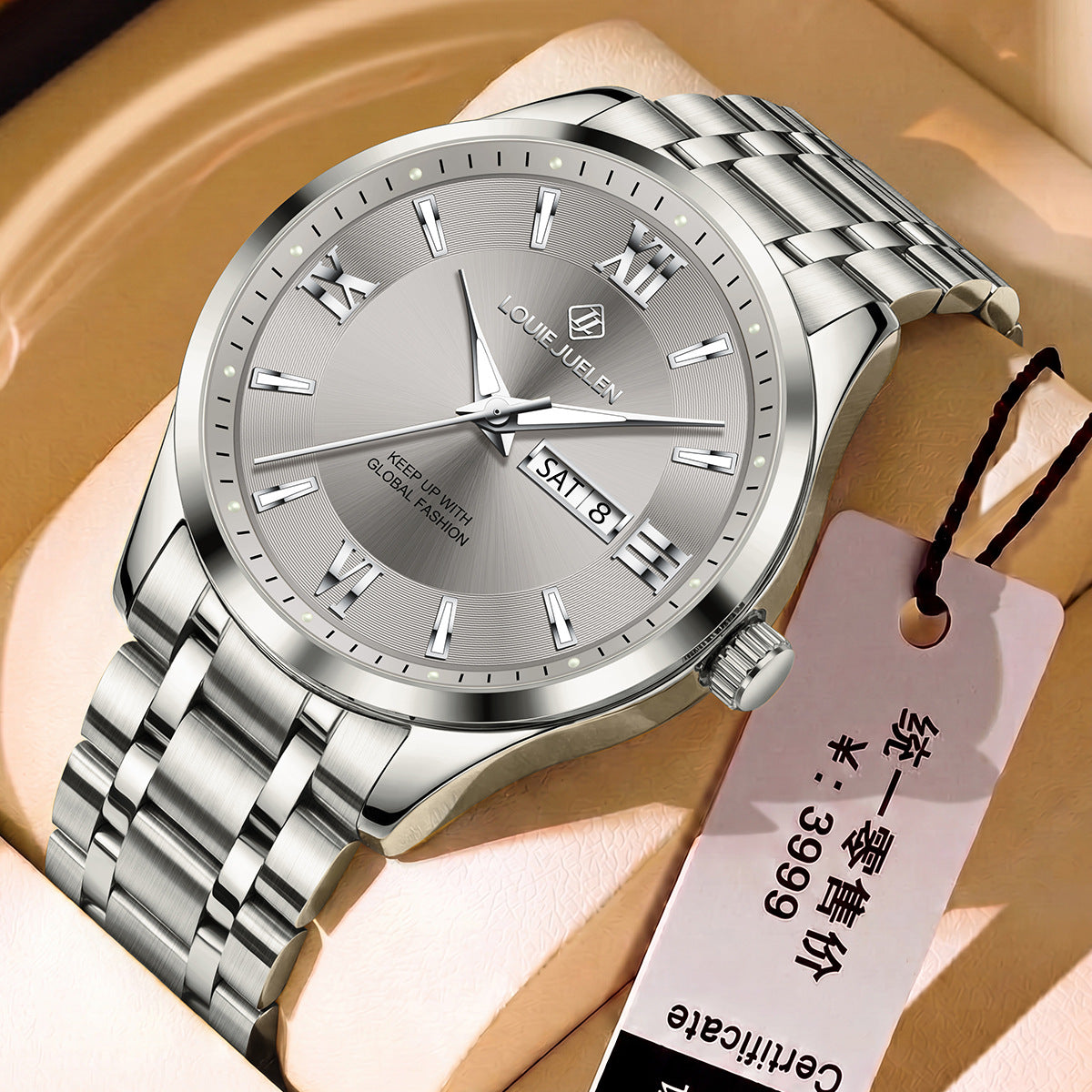 Men's Business Commuter Quartz Watch