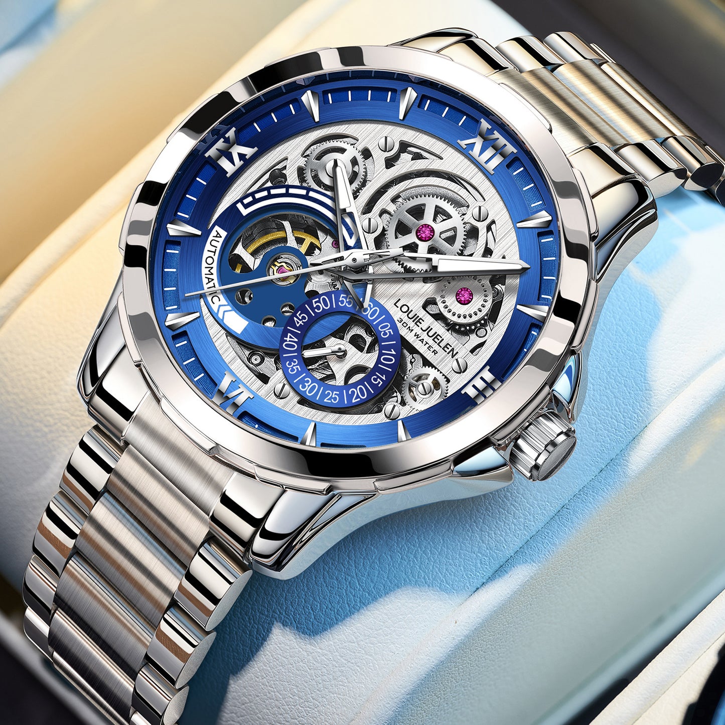 Mechanical hollow automatic watch men's watch