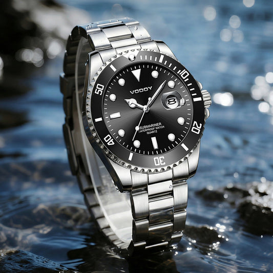 Men's Business Mechanical Watch Stainless Steel Strap