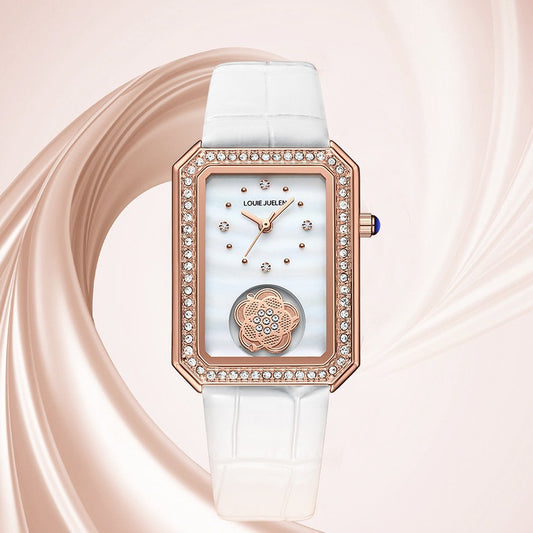 Fashion Versatile Women's Square Dial Quartz Watch