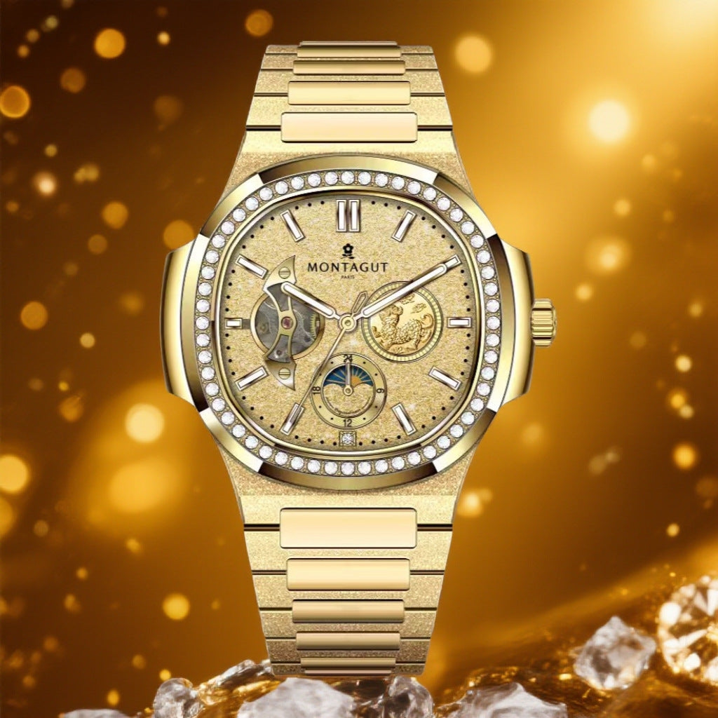 Men's Large Dial Business Mechanical Watch