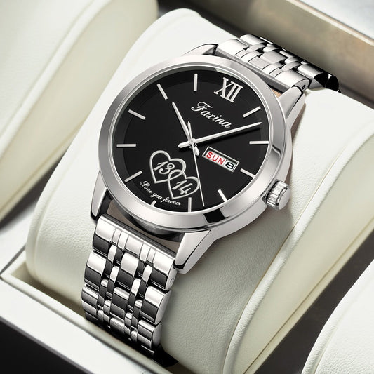 His & Hers Fashion Quartz Watch Set