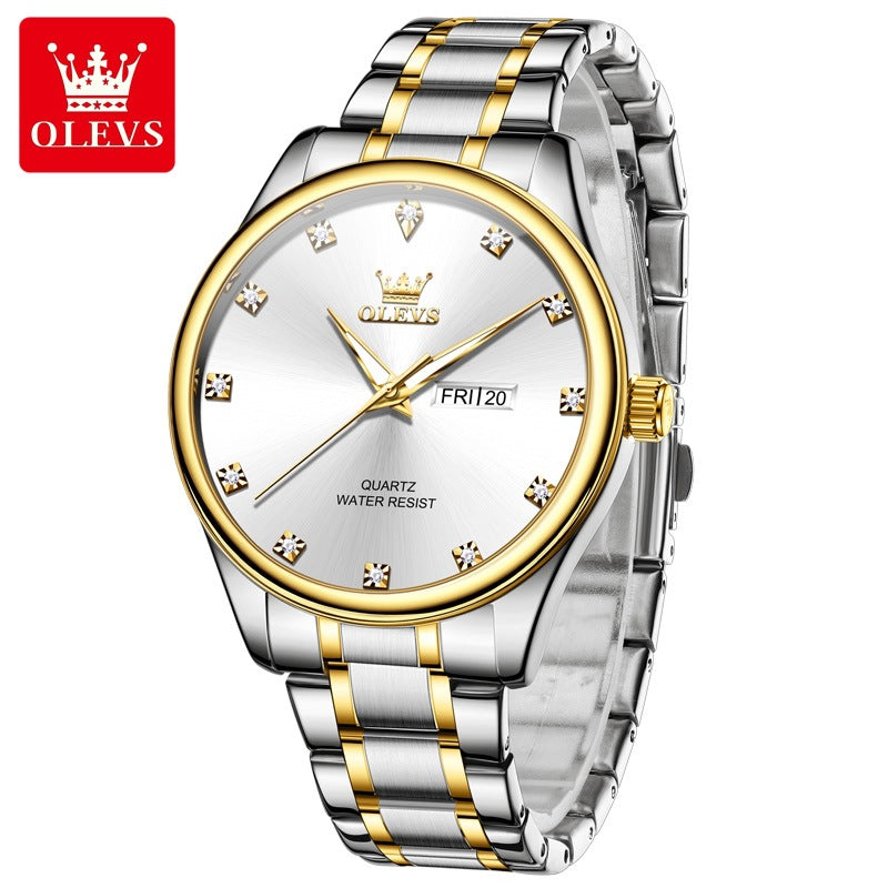 Men's Water-Resistant Business Watch