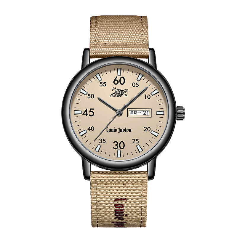 Retro Personality Quartz Watch Men's Watch
