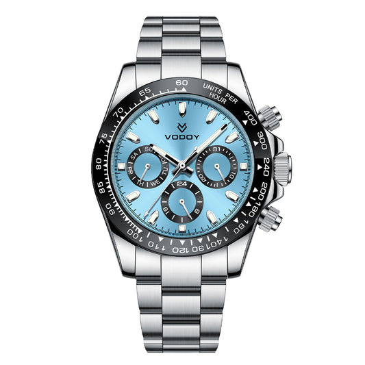 Mechanical watch men's three-hand dial waterproof luminous