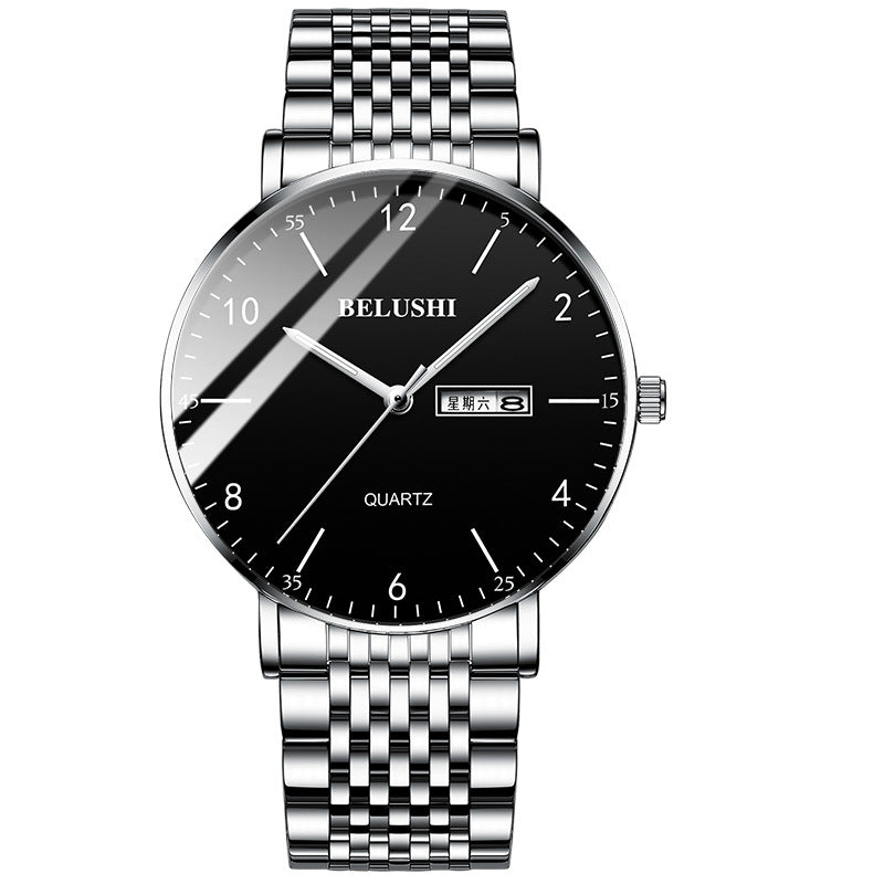 Fashion Leather Men's Watch Quartz Watch