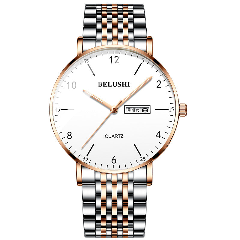 Fashion Leather Men's Watch Quartz Watch