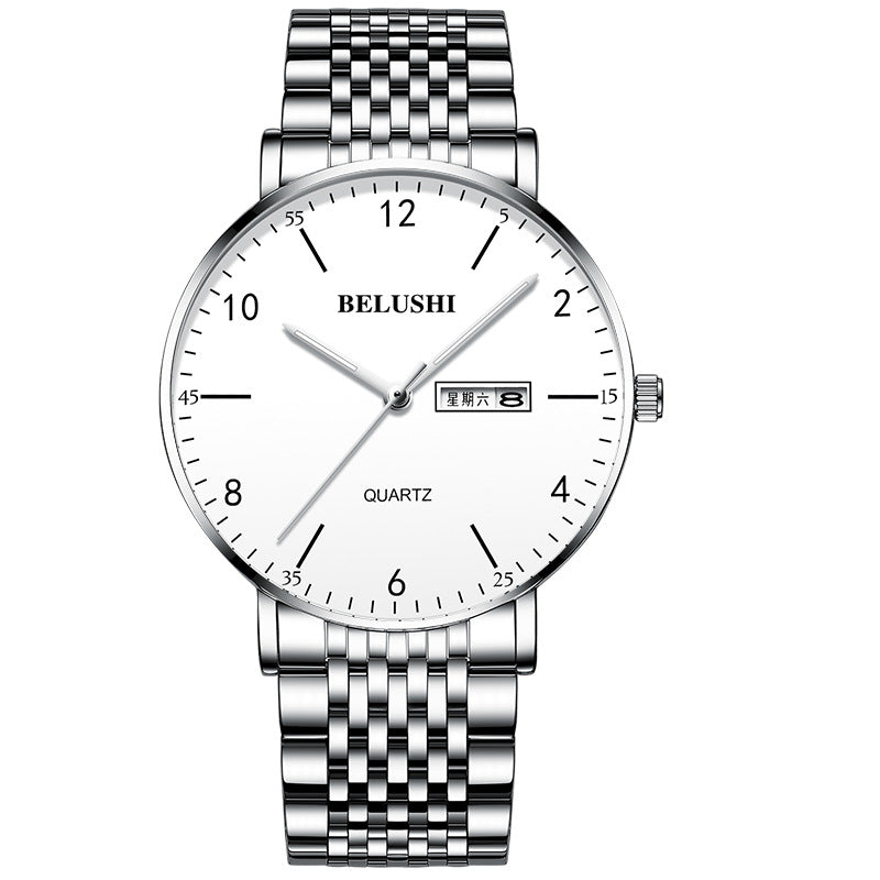 Fashion Leather Men's Watch Quartz Watch