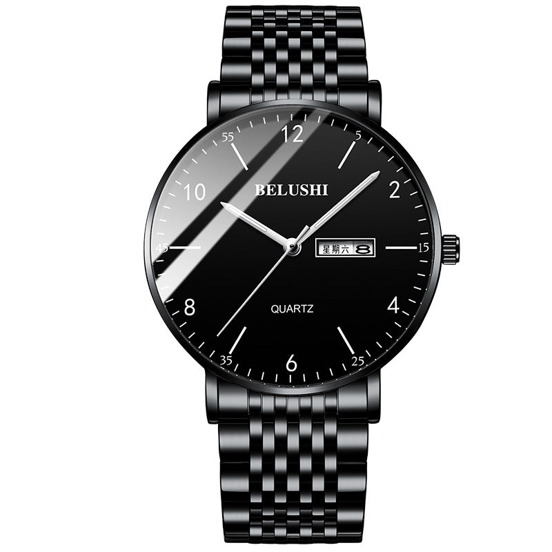 Fashion Leather Men's Watch Quartz Watch