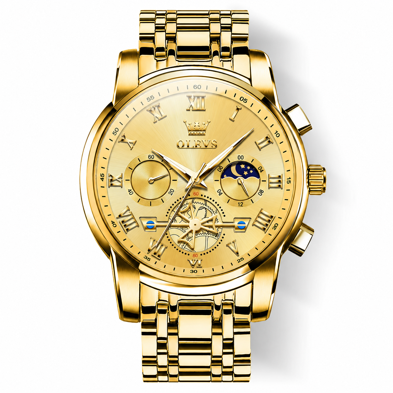 Men's Multifunction Luminous Quartz Watch