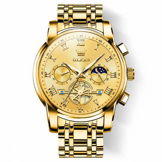 Men's Multifunction Luminous Quartz Watch