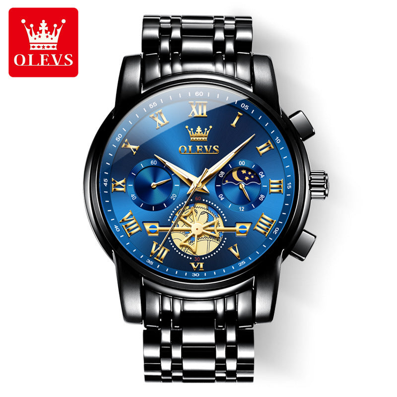 Men's Multifunction Luminous Quartz Watch