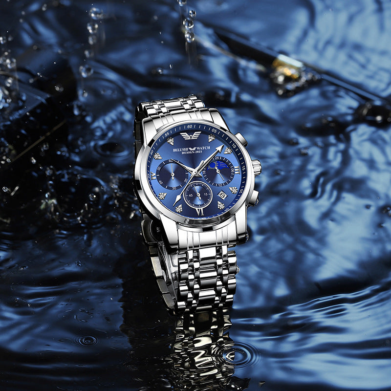 Business luminous waterproof men's quartz watch