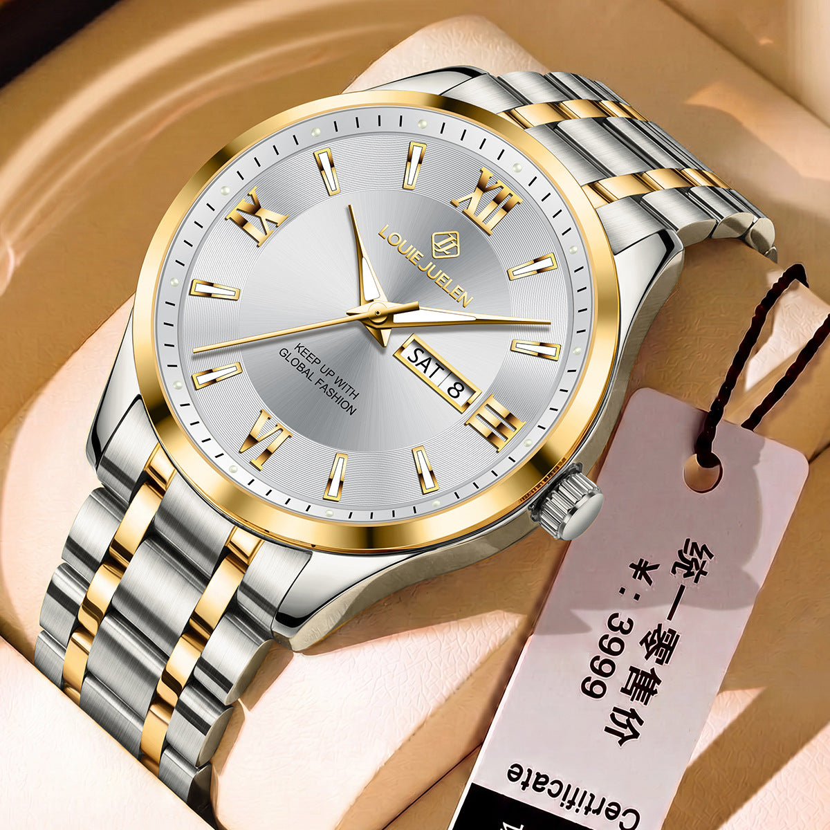 Men's Business Commuter Quartz Watch