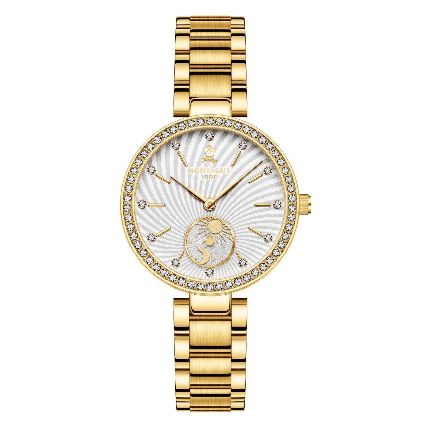 Ladies watch independent small second disc luminous surface trendy fashion