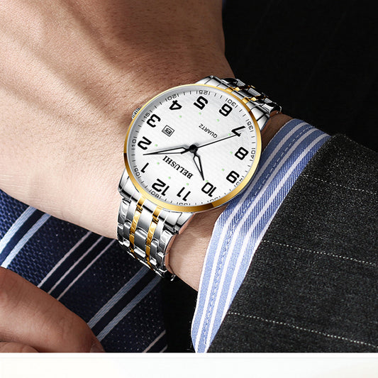 New couple watch luminous quartz watch