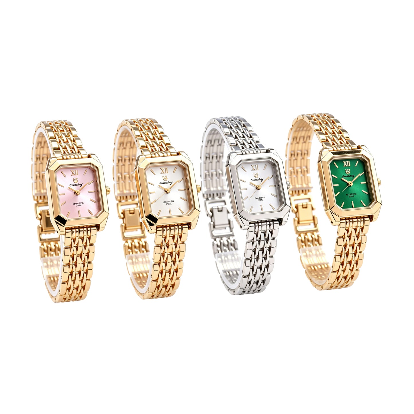 Women's Square Diamond Quartz Watch