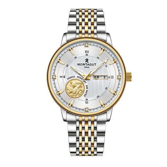 Quartz watch waterproof luminous men's business