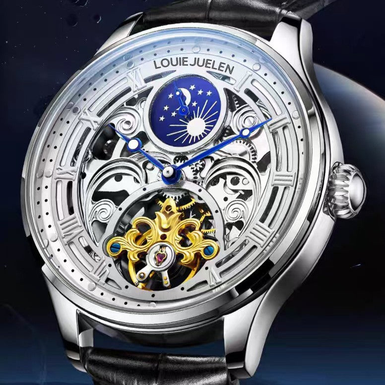 Fully automatic mechanical watch for men