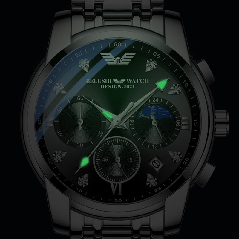 Business luminous waterproof men's quartz watch