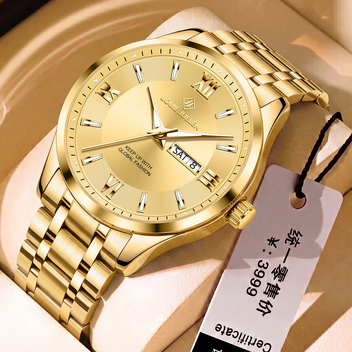 Men's Business Commuter Quartz Watch