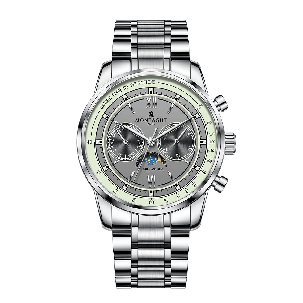 Men's automatic mechanical watch high-end business