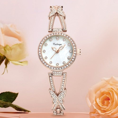 Ladies Diamond Embellished Quartz Watch