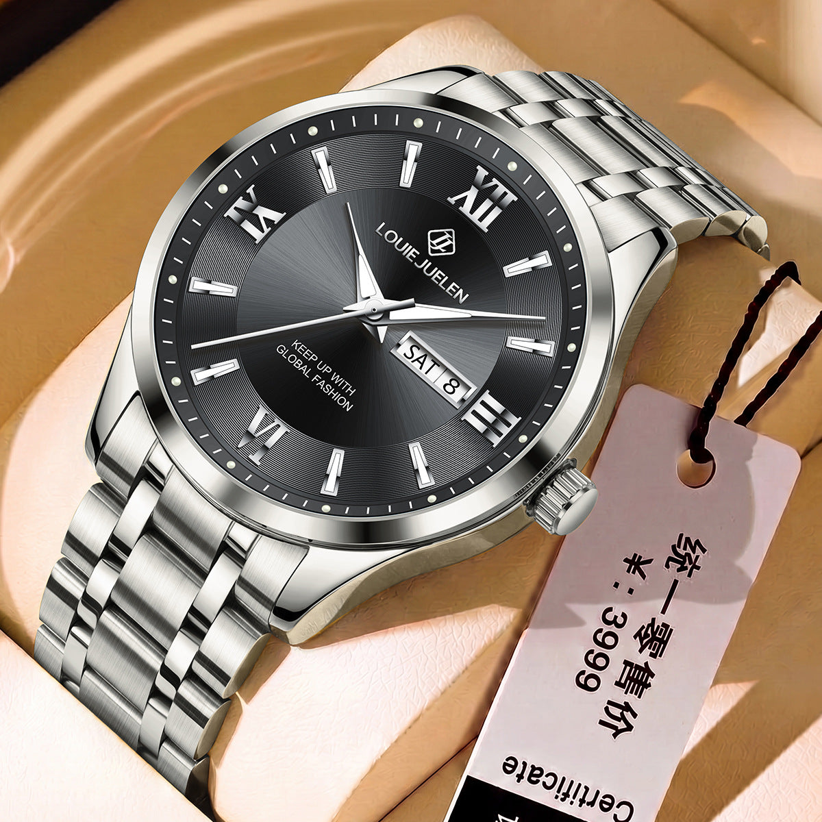 Men's Business Commuter Quartz Watch