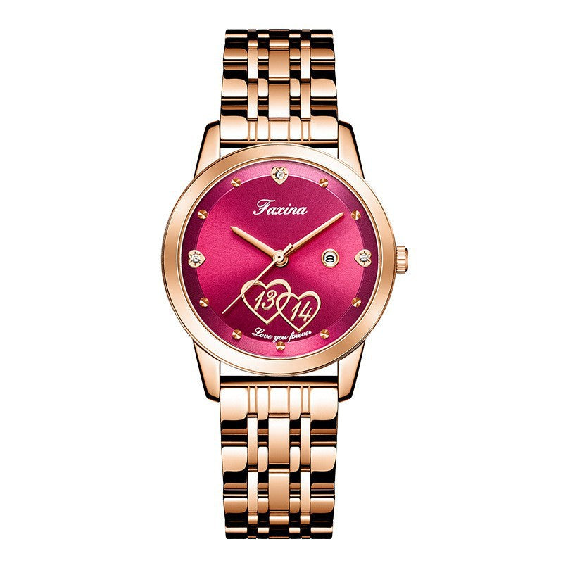 His & Hers Fashion Quartz Watch Set