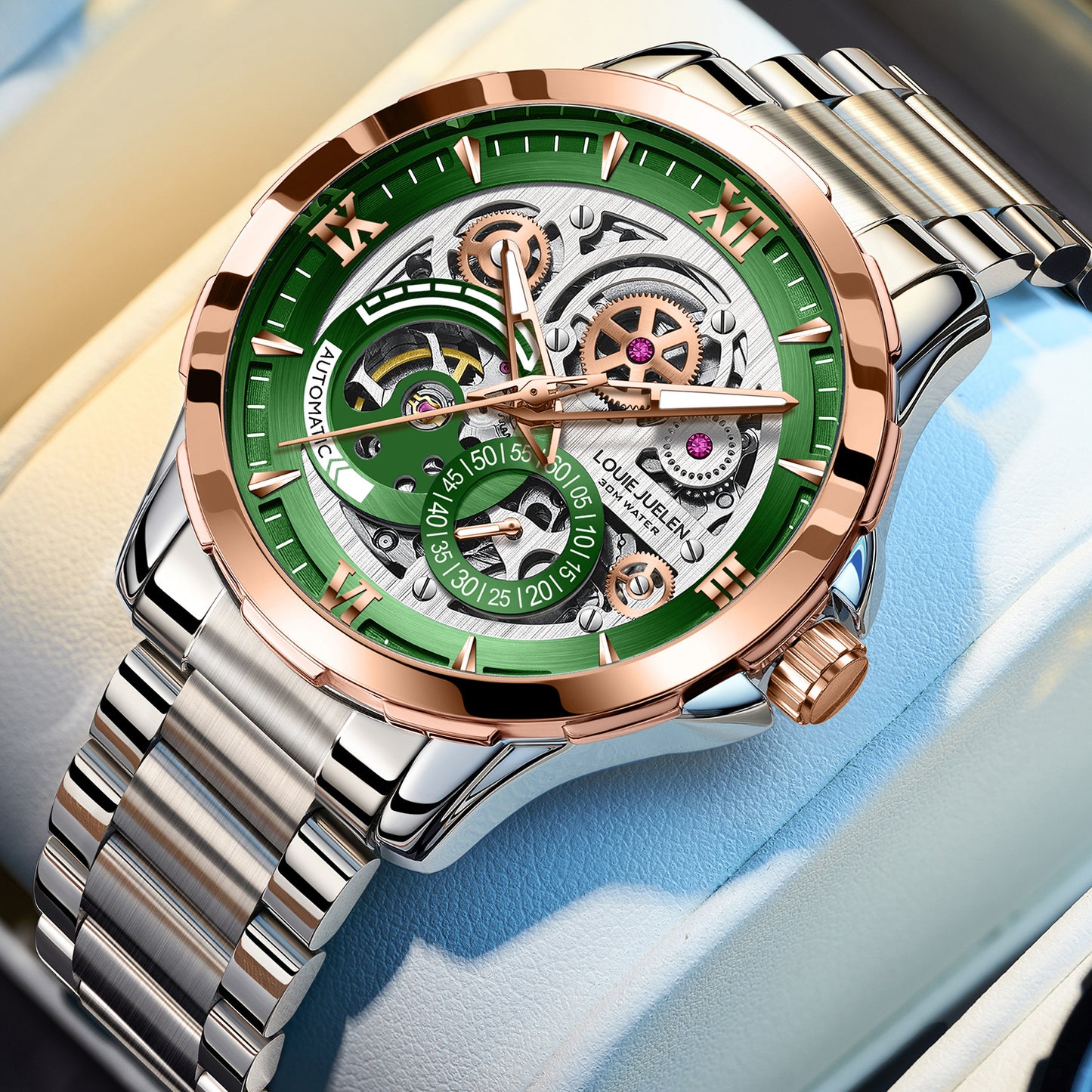 Mechanical hollow automatic watch men's watch