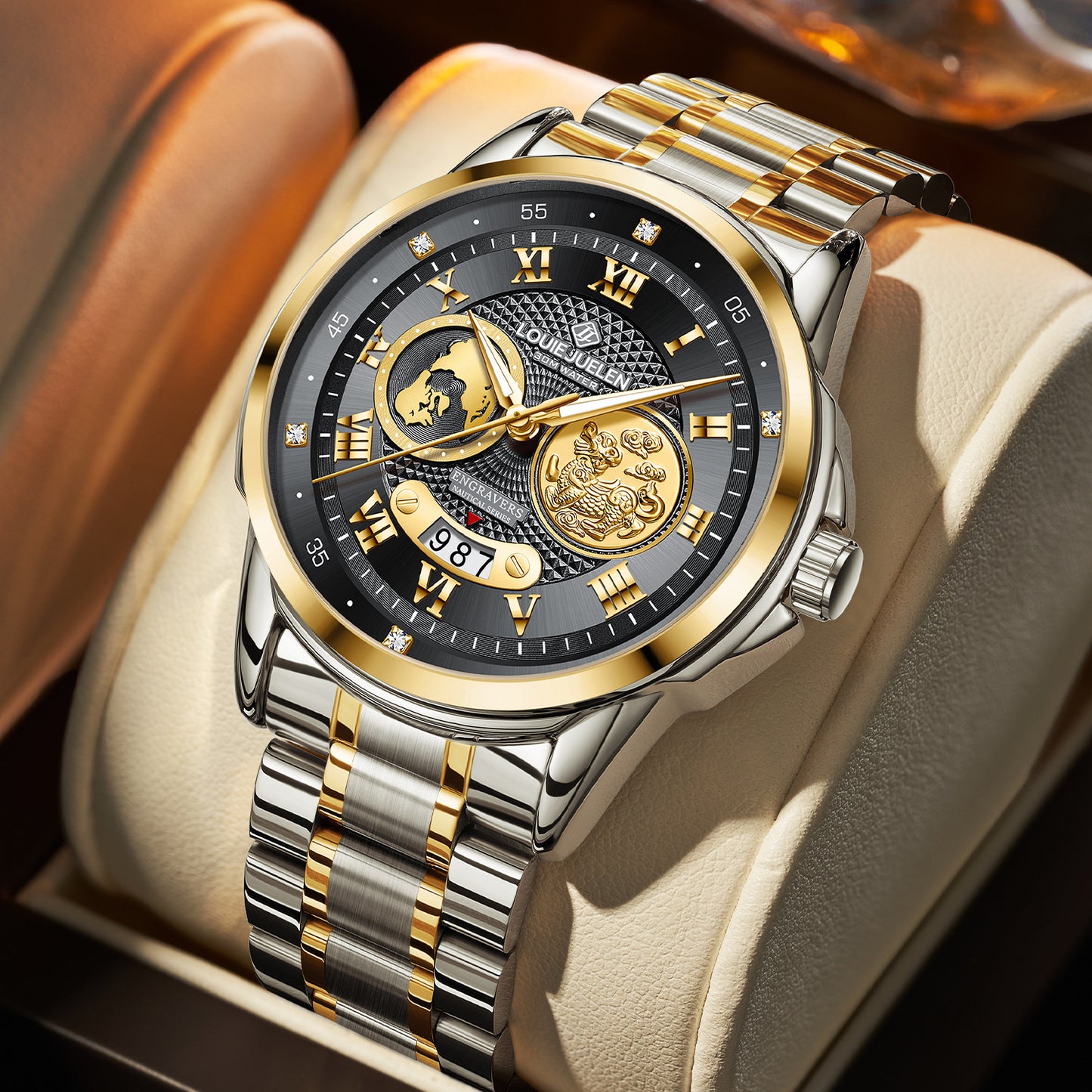 Fashion business quartz watch
