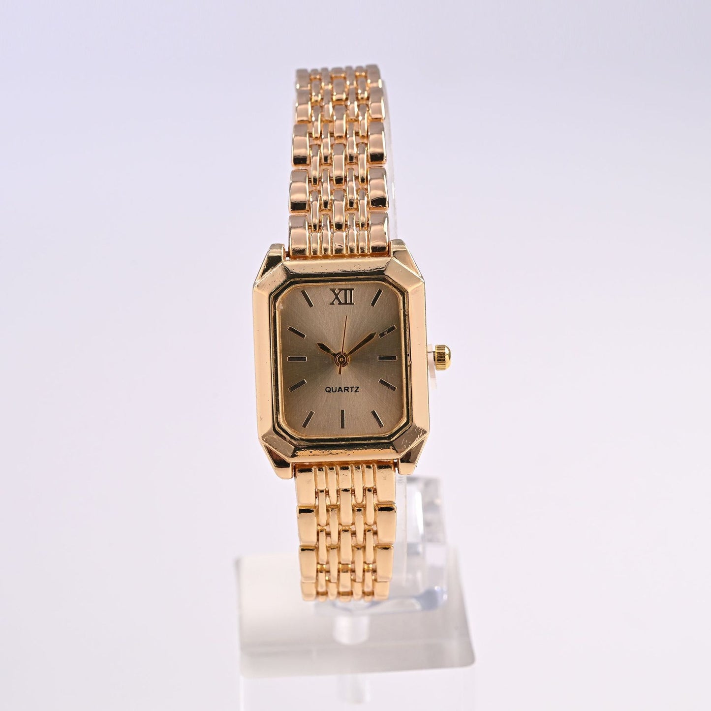 Women's Square Diamond Quartz Watch