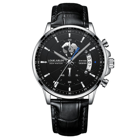Men's Business Quartz Watch Casual Waterproof