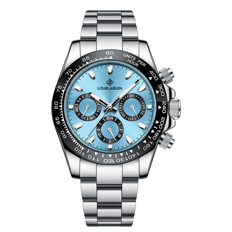 Multifunctional Windows Men's Business Machinery Watch