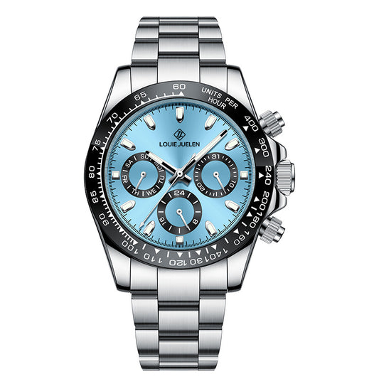 Multifunctional Windows Men's Business Machinery Watch