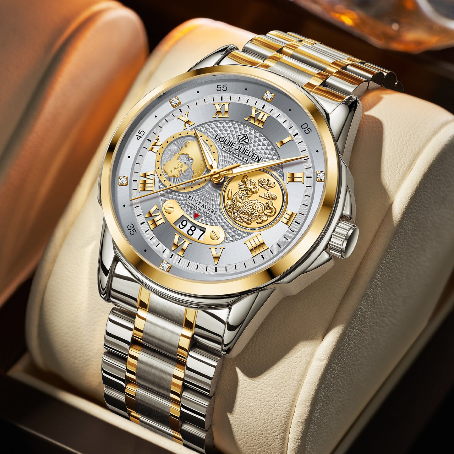 Fashion business quartz watch