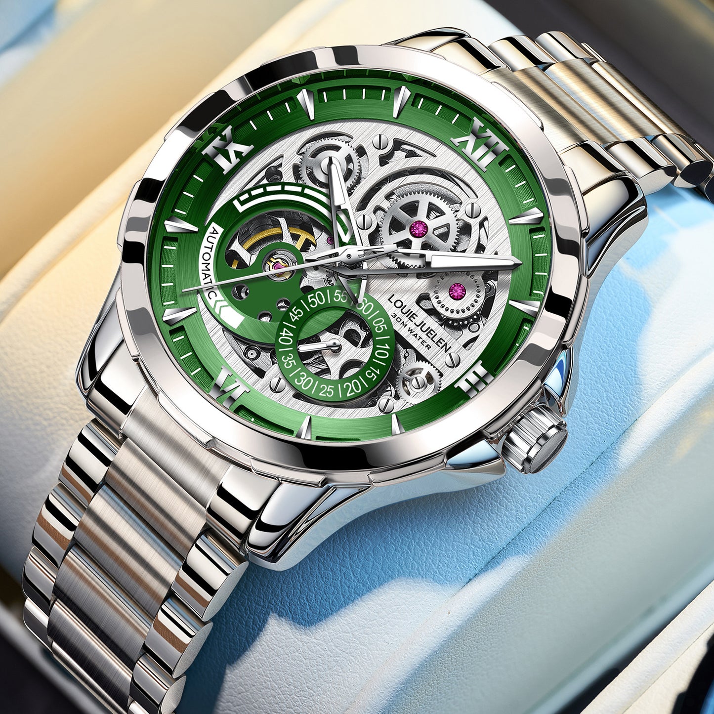Mechanical hollow automatic watch men's watch