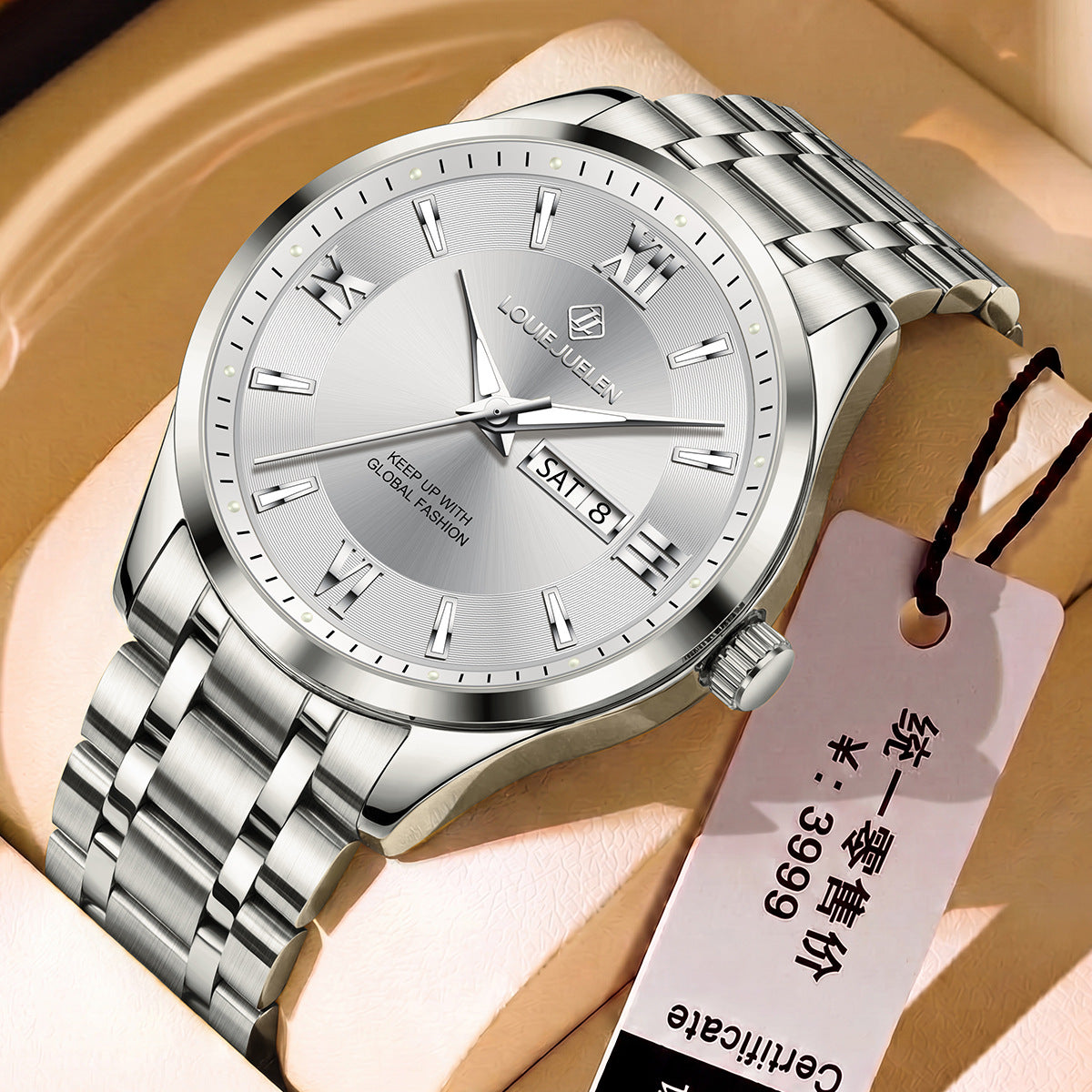 Men's Business Commuter Quartz Watch