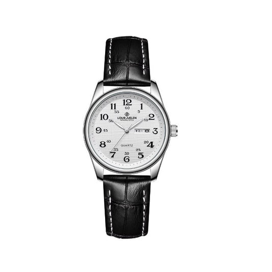 Quartz watch stainless steel with waterproof couple watch