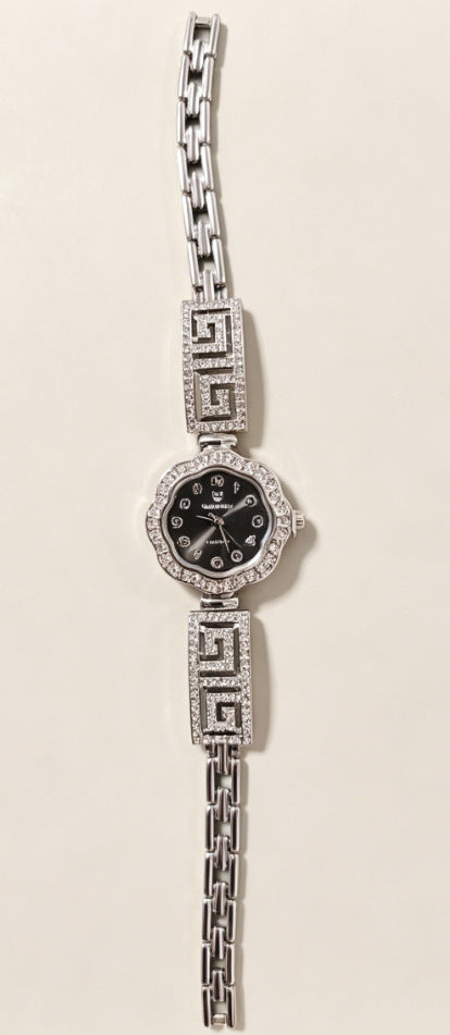 Women's Clover Charm Bracelet Quartz Watch