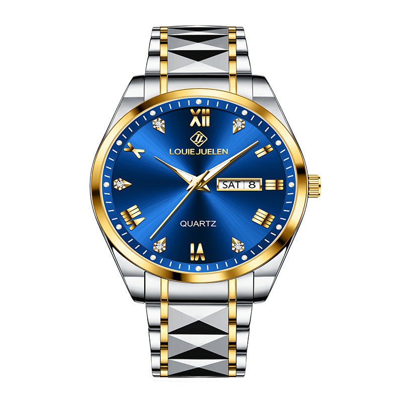 High-end business quartz watch luminous waterproof men's watch