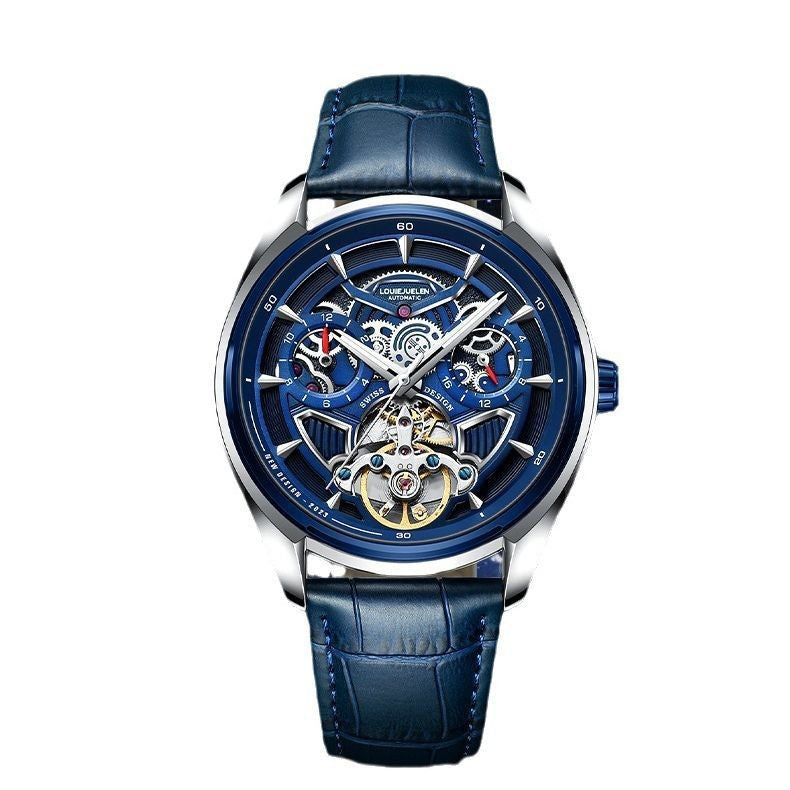 Spaceship series men's mechanical watch hollow model