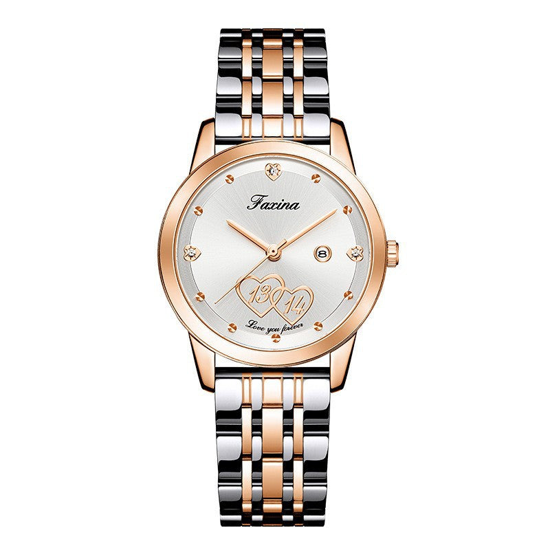 His & Hers Fashion Quartz Watch Set