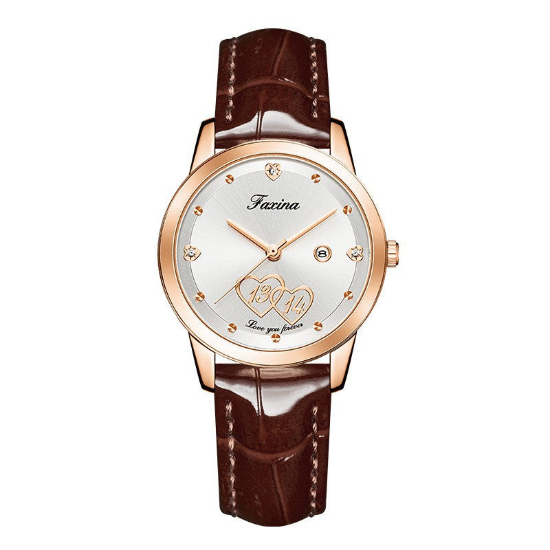 His & Hers Fashion Quartz Watch Set