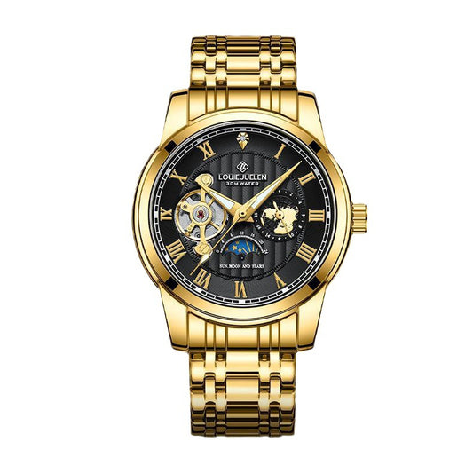 Multifunctional mechanical watch, waterproof and high-end