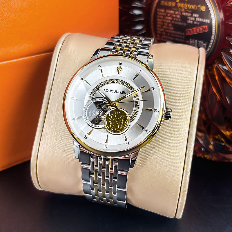 Fully automatic men's mechanical watch waterproof watch
