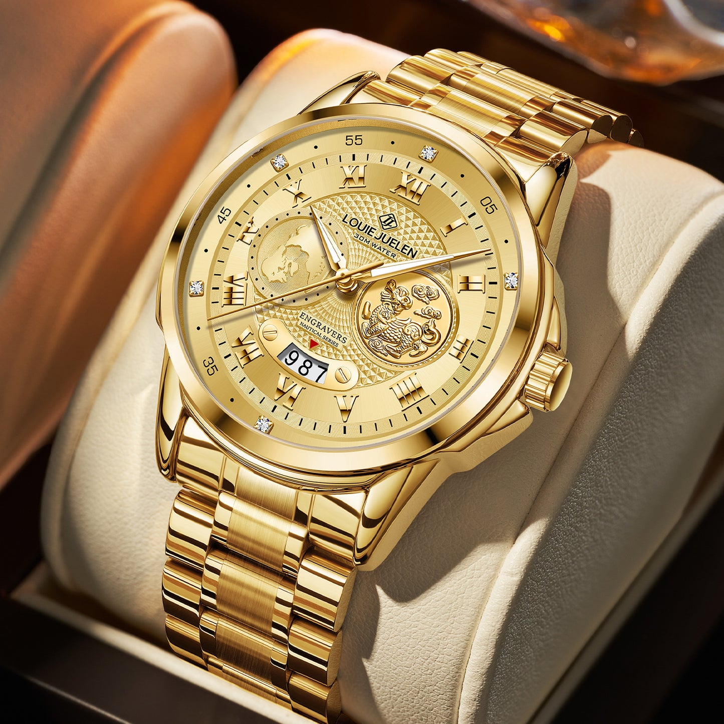 Fashion business quartz watch