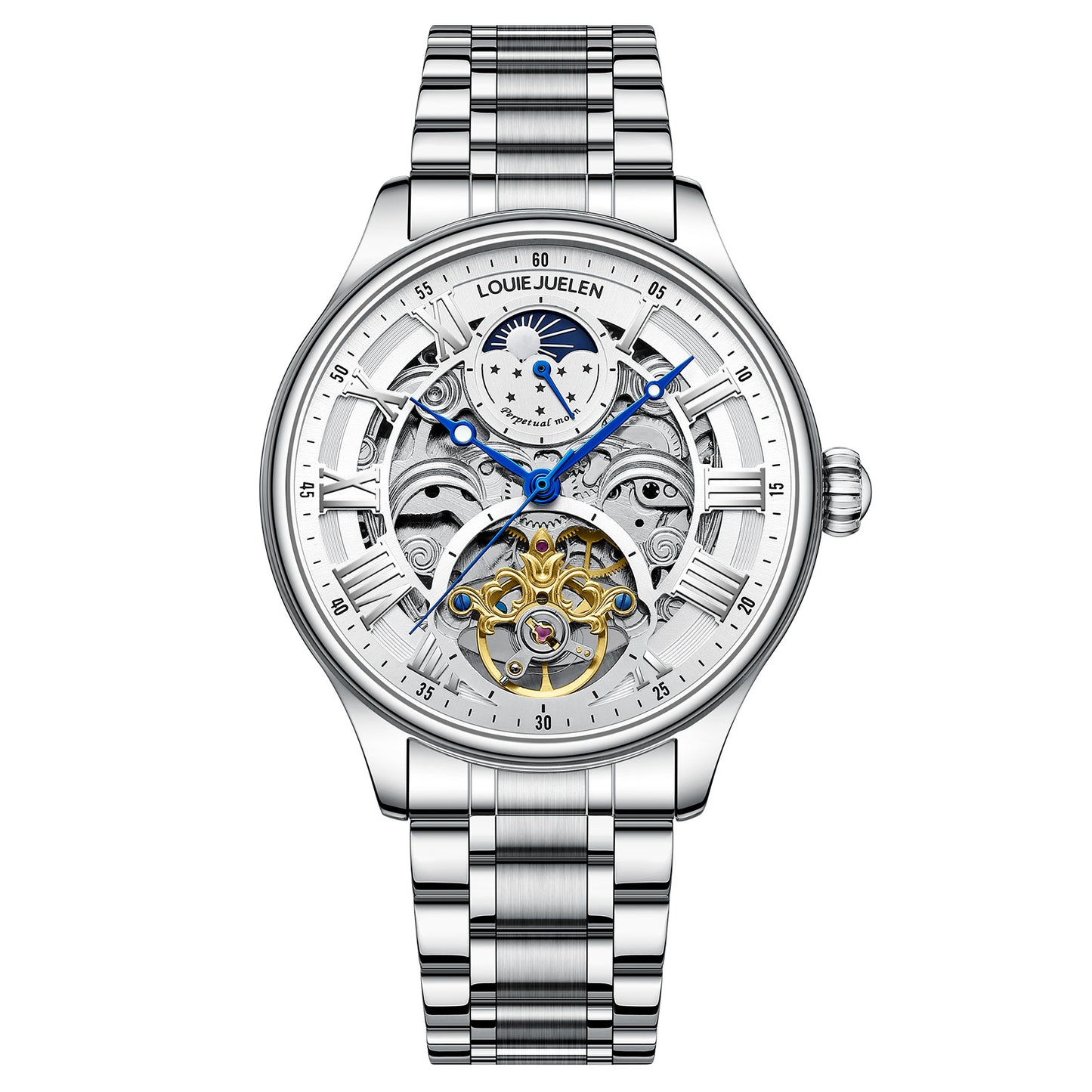 Fully automatic mechanical watch for men