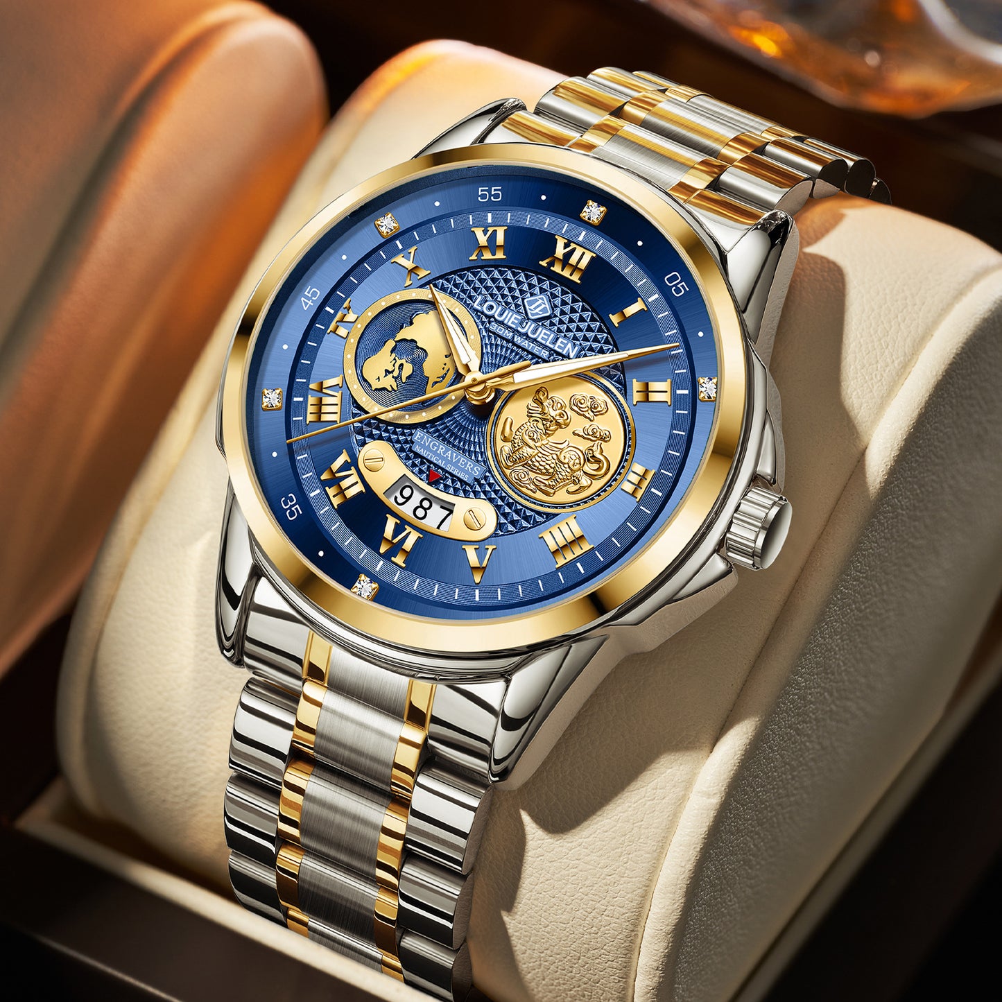 Fashion business quartz watch